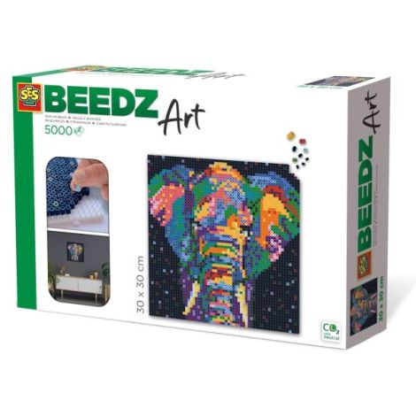 Set margele de calcat Beedz Art - Elefant fantasy - poza 1