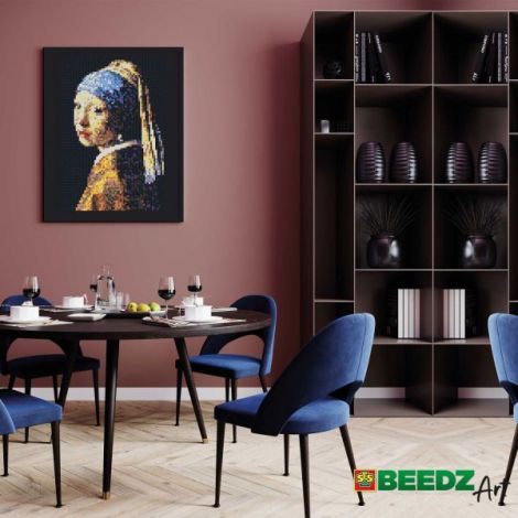 Set margele de calcat Beedz Art - Fata cu un cercel de perla - poza 3