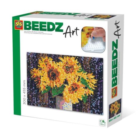 Set margele de calcat Beedz Art - Floarea soarelui - poza 1
