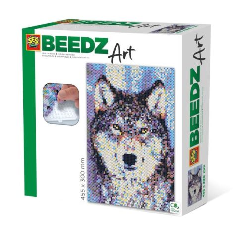 Set margele de calcat Beedz art - Lup - poza 1