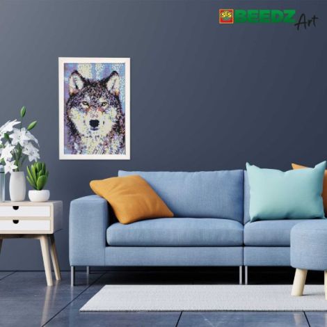 Set margele de calcat Beedz art - Lup - poza 3
