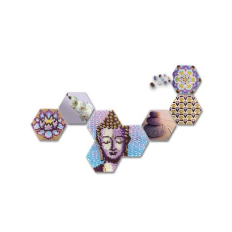 Set margele de calcat Beedz Art - Zen cu placi hexagonale - poza 4