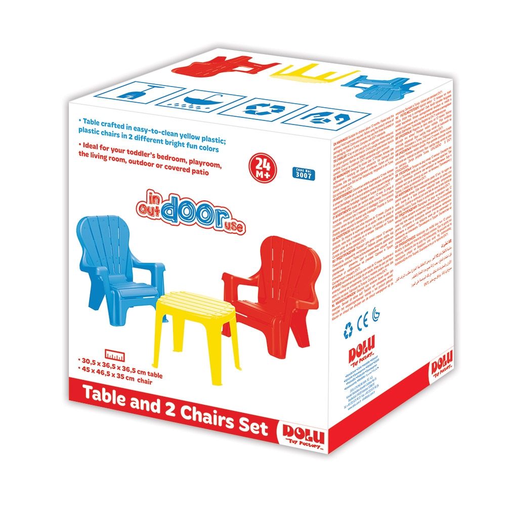 Set masuta si 2 scaune Dolu - poza 4