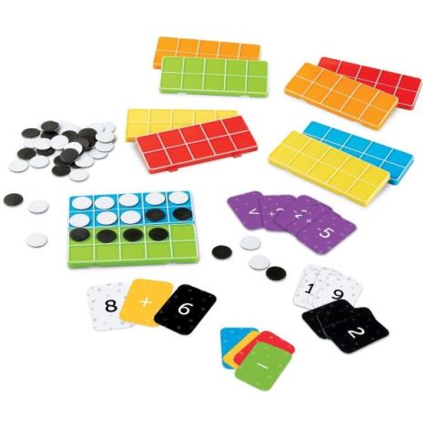 Set matematic baza 10 - curcubeu - poza 1