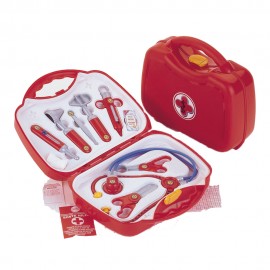 Set Medic cu Geantă și 14 Accesorii Incluzând Stetoscop, Termometru și Seringă Theo Klein 4383 pentru Copii 3+ - poza 2