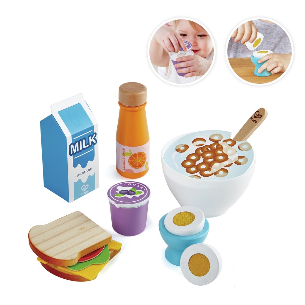 Set mic dejun din lemn Hape Delicious Breakfast - poza 4