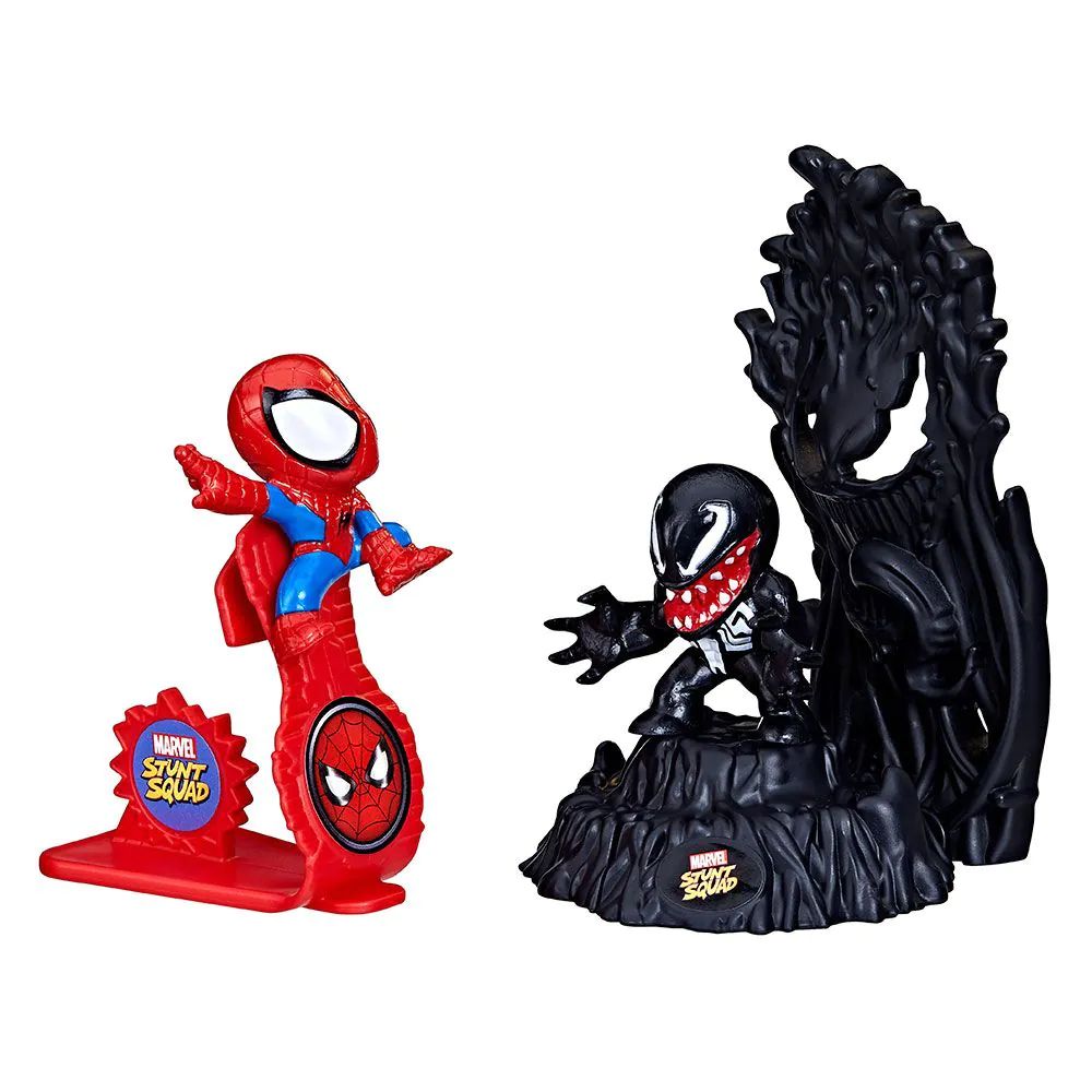 Set minifigurine si lansator Hasbro Marvel Stunt Squad - poza 1