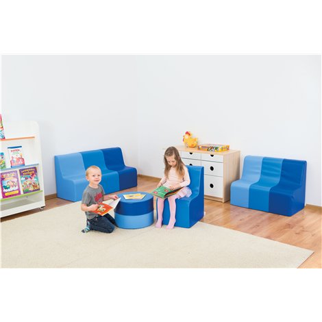 Set mobier din spuma usoara Marine, 4 piese, cresa si gradinita - poza 2