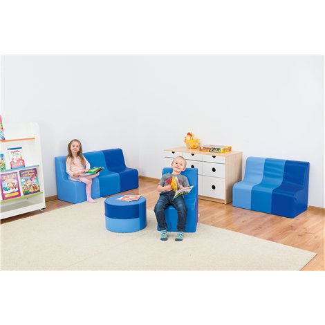 Set mobier din spuma usoara Marine, 4 piese, cresa si gradinita - poza 3