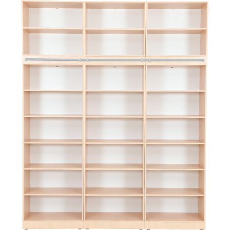 Set mobilier 41 Grande, cu rafturi pentru gradinita si scoala, culoare mesteacan - poza 2