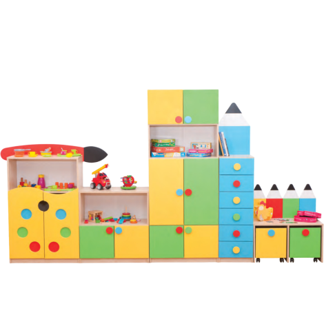 Set mobilier gradinita Creionasul - poza 1