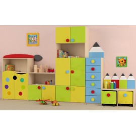 Set mobilier gradinita Creionasul - poza 2