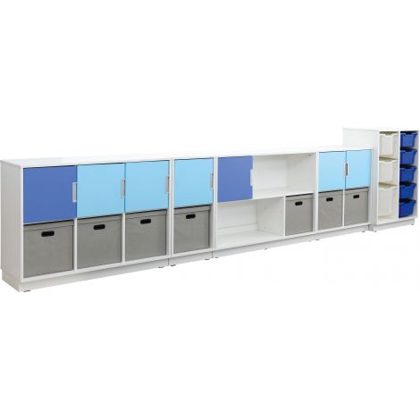 Set mobilier gradinita Quadro 108 alb - poza 1