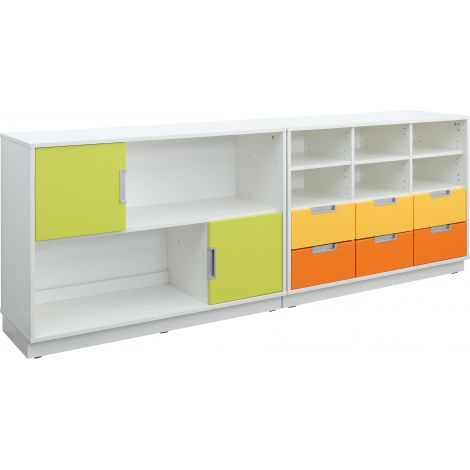 Set mobilier gradinita Quadro 109 alb