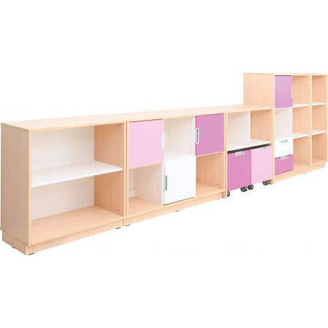 Set mobilier gradinita Quadro 87 artar cu alb - poza 2