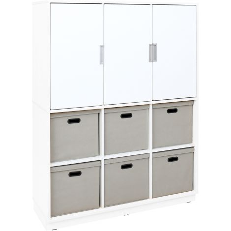 Set mobilier gradinita Quadro 96 alb