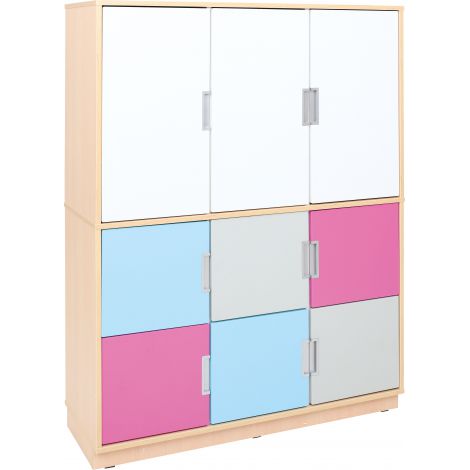 Set mobilier gradinita Quadro 97 artar cu alb - poza 1