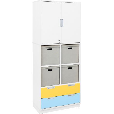 Set mobilier gradinita Quadro 98 - alb