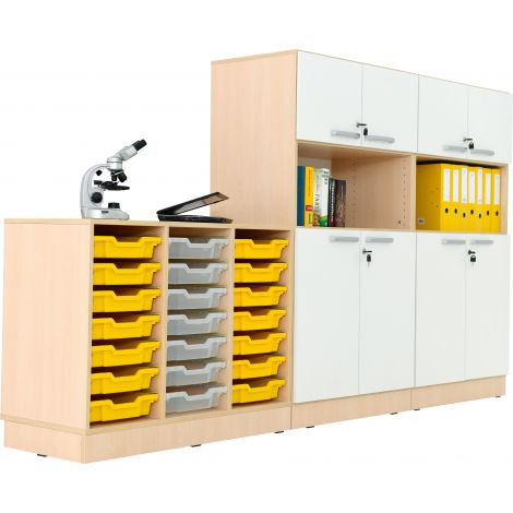 Set mobilier Grande 9, potrivit pentru gradinita, scoala, laborator scolar - poza 1