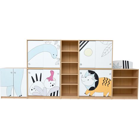 Set mobilier pentru gradinita Dinozauri - poza 1