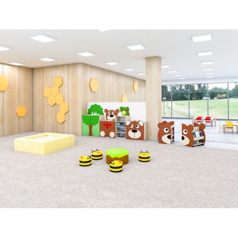 Set mobilier pentru gradinita si cresa Ursuletul Vesel - poza 2