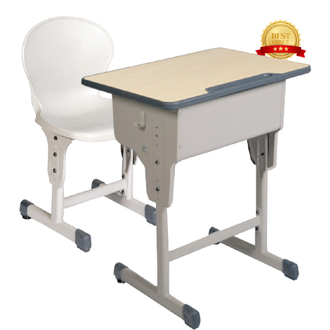 Set mobilier scolar individual cu inaltime reglabila 64 - 79 - poza 1