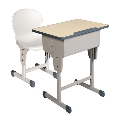 Set mobilier scolar individual cu inaltime reglabila 64 - 79 - poza 2