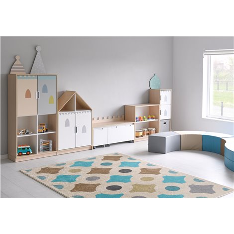 Set mobilier tematic pentru gradinita Castel, usi cu deschidere la 90 grade, inchidere silentioasa - poza 5