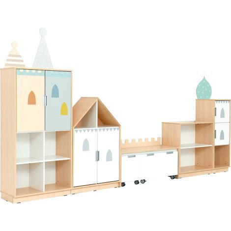 Set mobilier tematic pentru gradinita Castelul - poza 3