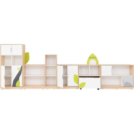 Set mobilier tematic pentru gradinita Flora - poza 3