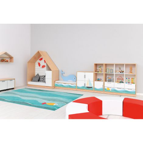 Set mobilier tematic pentru gradinita Marea - poza 5