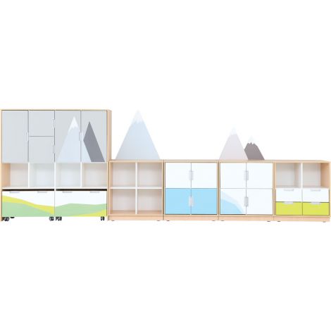 Set mobilier tematic pentru gradinita Muntii - poza 1