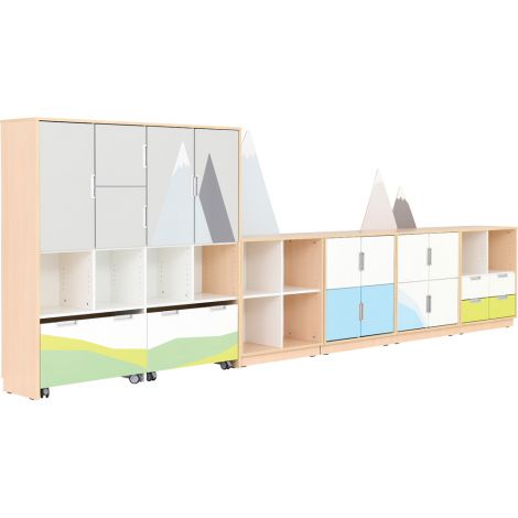 Set mobilier tematic pentru gradinita Muntii - poza 2