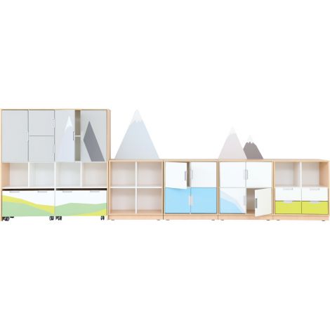 Set mobilier tematic pentru gradinita Muntii - poza 3