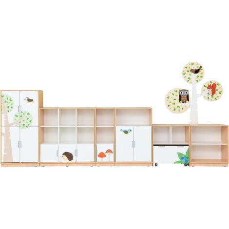 Set mobilier tematic pentru gradinita Padurea - poza 1