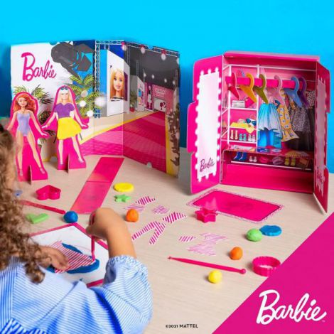 Set modelaj barbie - parada modei - poza 2