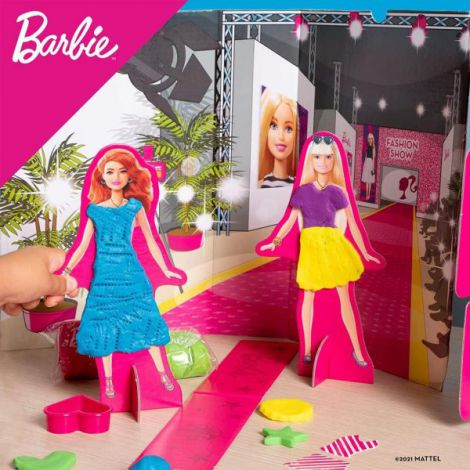 Set modelaj barbie - parada modei - poza 3