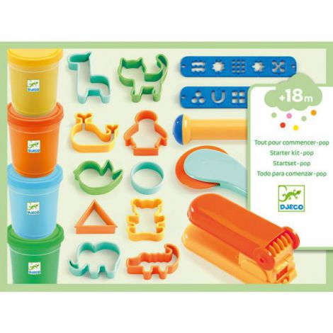 Set modelaj cu plastilina Djeco, culori Pop - poza 1