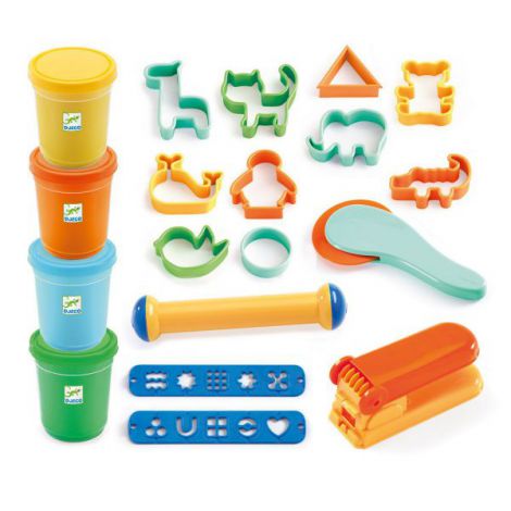 Set modelaj cu plastilina Djeco, culori Pop - poza 3