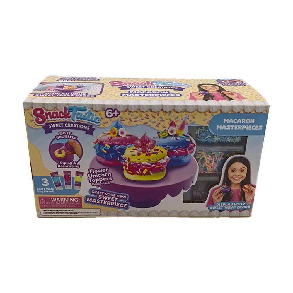 Set Modelare Macarons Snack Tastic Joc Creativ pentru Copii - poza 2