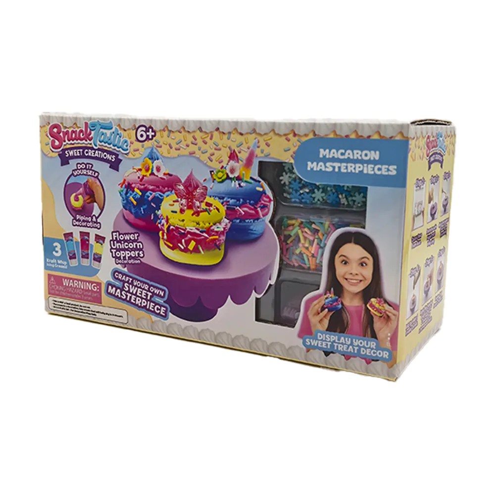 Set Modelare Macarons Snack Tastic Joc Creativ pentru Copii - poza 4
