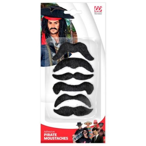 Set mustati negre pirat - poza 3