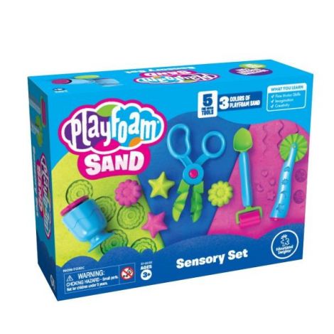 Set nisip senzorial modelabil cu accesorii - playfoam™ Educational Insights EI-2232 - poza 1