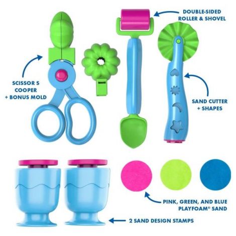Set nisip senzorial modelabil cu accesorii - playfoam™ Educational Insights EI-2232 - poza 2