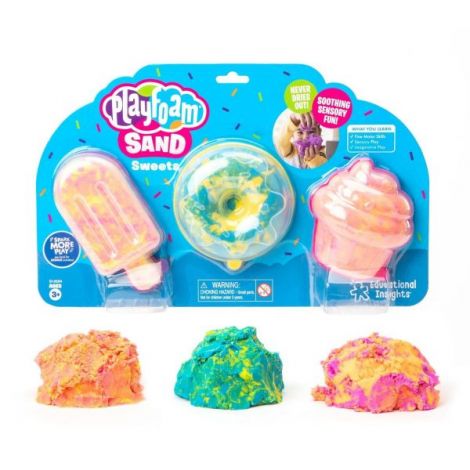 Set nisip senzorial modelabil - dulciuri - playfoam™ Educational Insights EI-2234 - poza 1