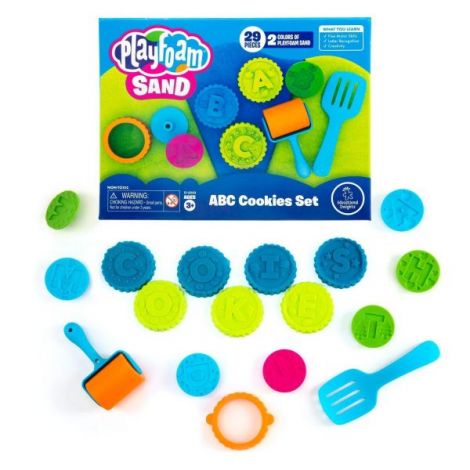 Set nisip senzorial modelabil prajiturele abc - playfoam™ Educational Insights EI-2233 - poza 1