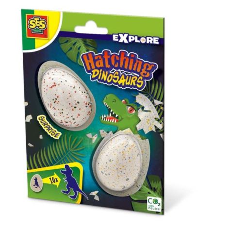 Set oua de jucarie pentru copii cu dinozauri care eclozeaza in apa - poza 1