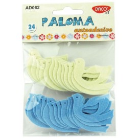 Set Paloma 24 porumbei autoadezivi