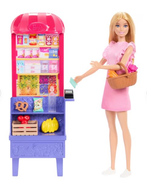 Set papusa cu accesorii Barbie Supermarket Teresa Recipe for Friendship - poza 1