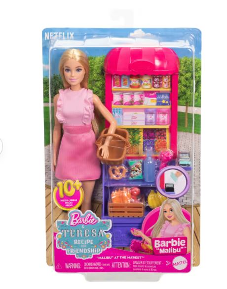 Set papusa cu accesorii Barbie Supermarket Teresa Recipe for Friendship - poza 2